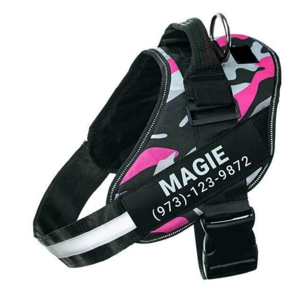 Personalized No-Pull Dog Harness – Safe, Reflective, Comfortable Fit