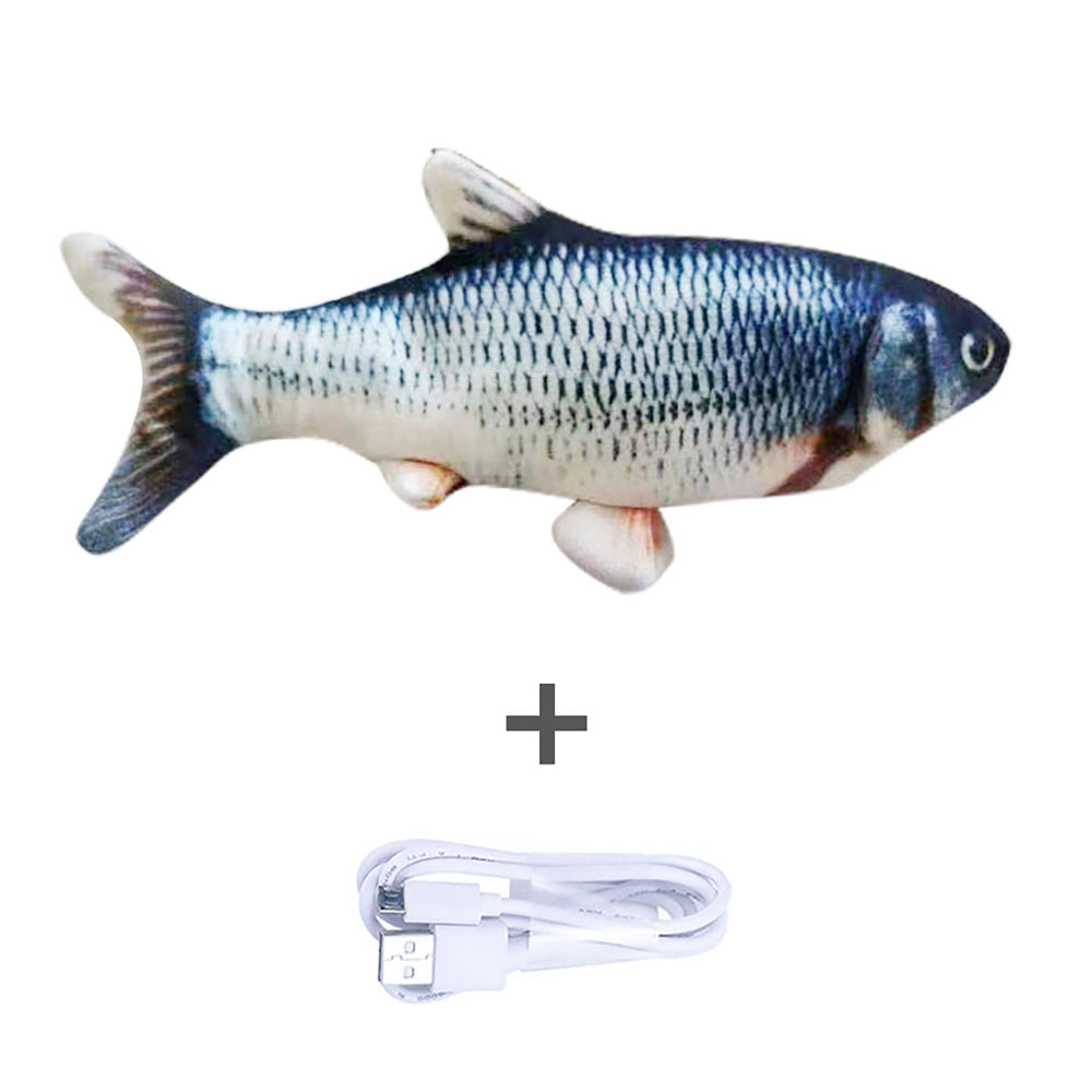 Electric Jumping Fish Toy for Fun, Active Cats