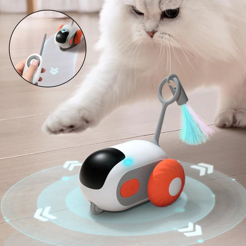 Self-Moving Remote Cat Car Toy for Endless Fun