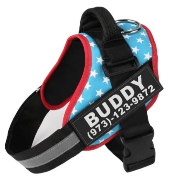Personalized No-Pull Dog Harness – Safe, Reflective, Comfortable Fit