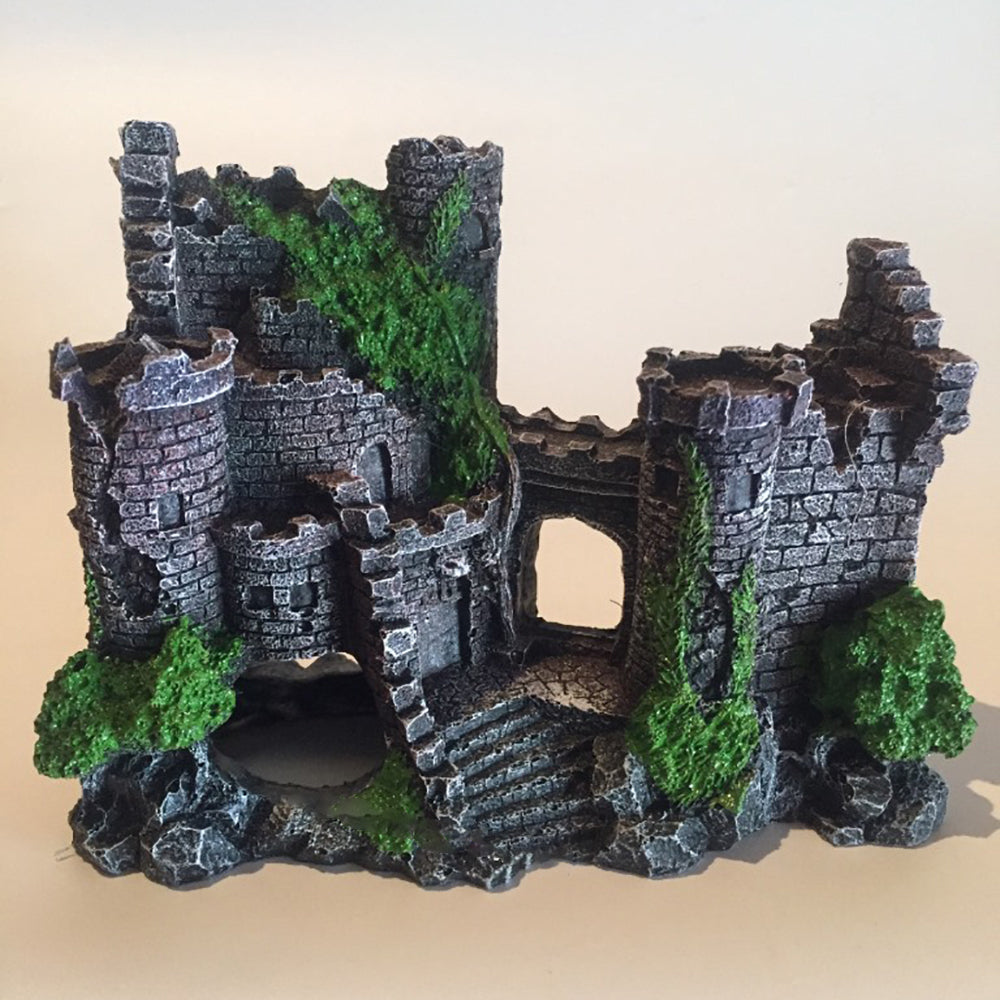 Resin Castle Ornament That Turns Any Fish Tank Enchanting