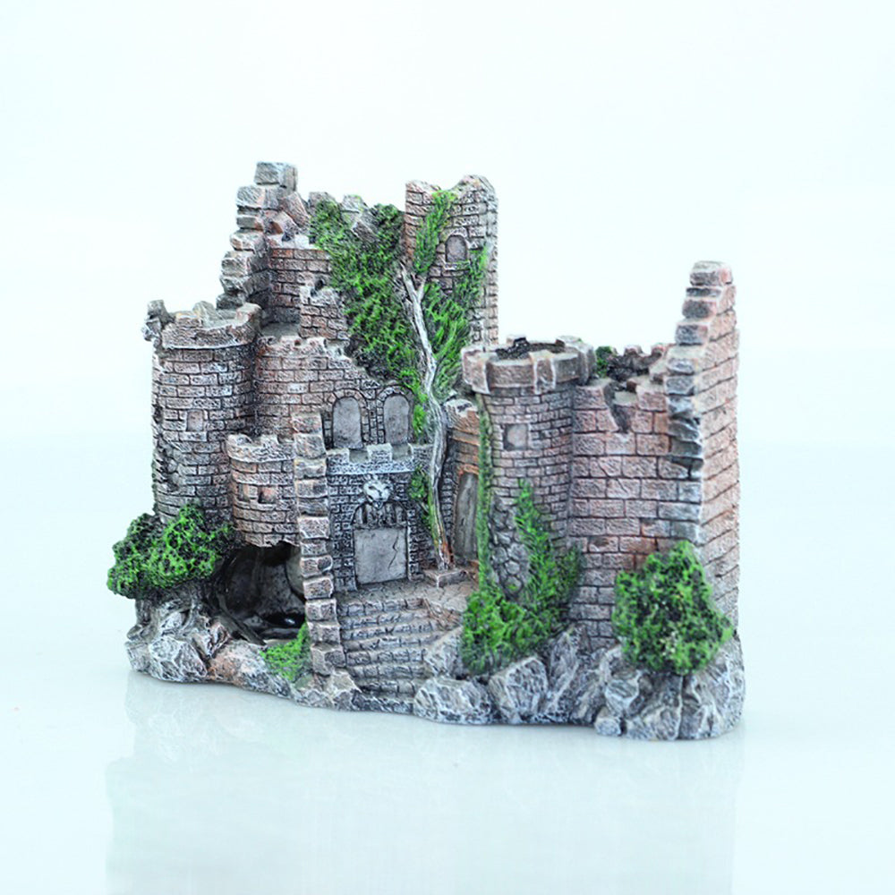 Resin Castle Ornament That Turns Any Fish Tank Enchanting