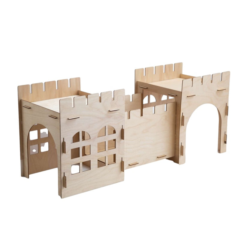 Detachable Rabbit Castle House for Happy Small Pets