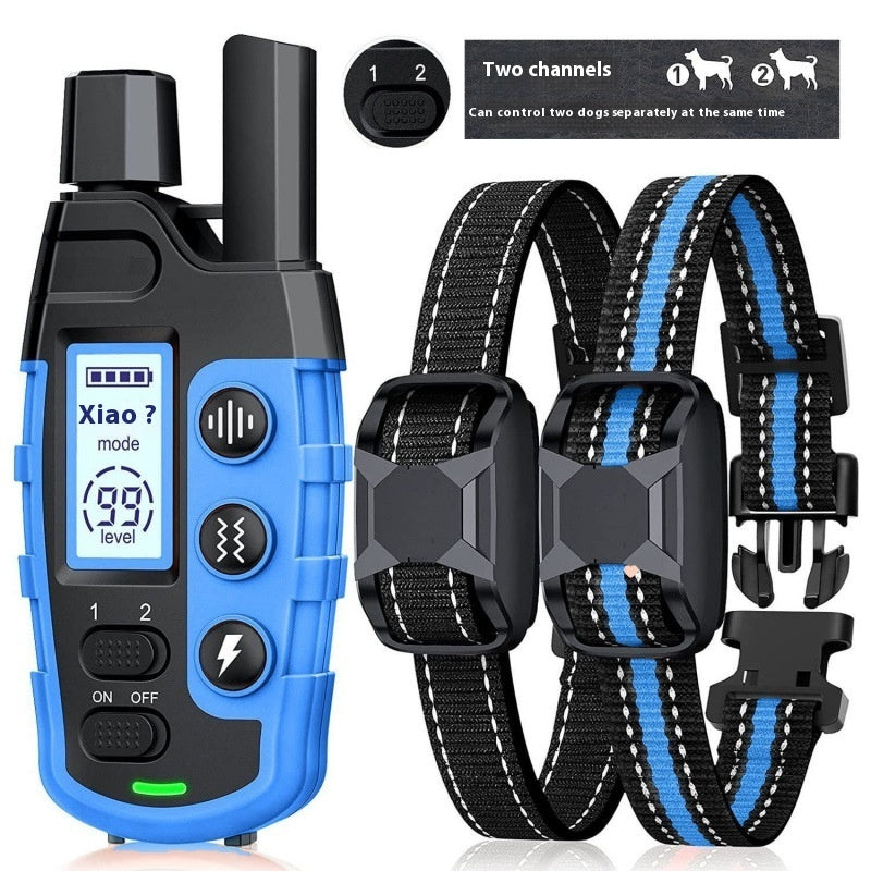 Smart Remote Dog Training Collar with Color Display & Safety Modes