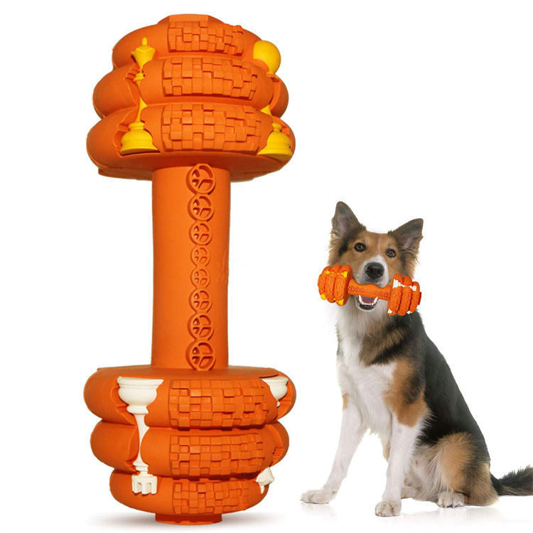 Food-Grade Dog Chew Toy for Strong Biters – Interactive & Tough