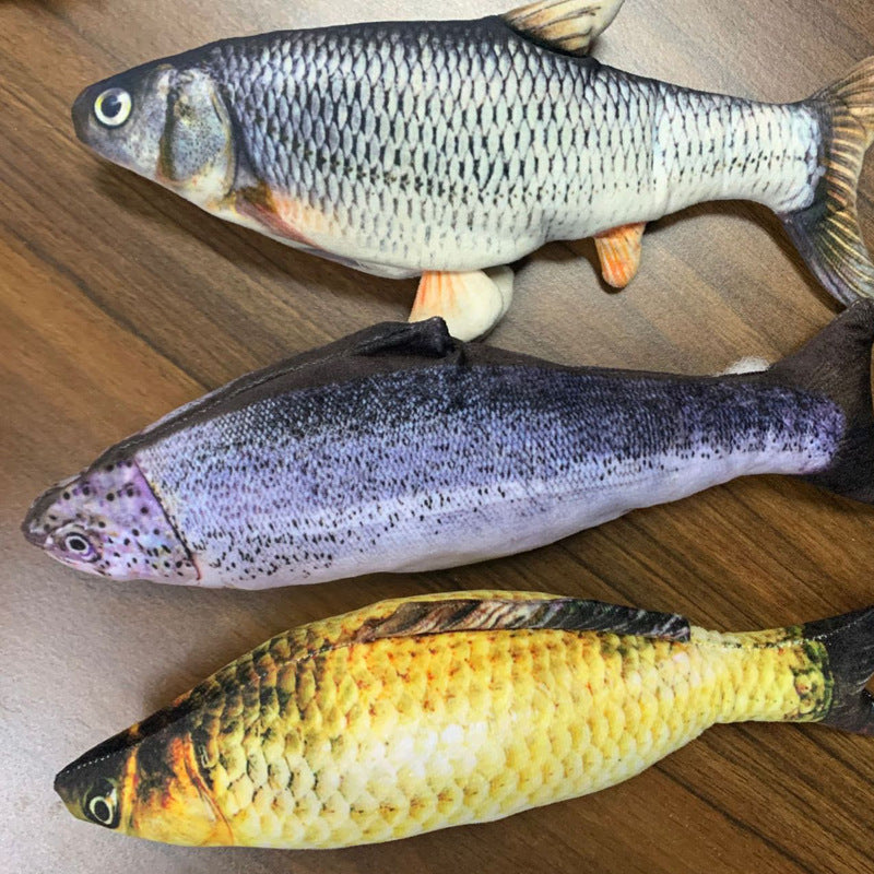 Electric Jumping Fish Toy for Fun, Active Cats