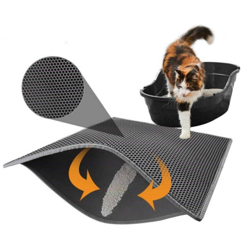 Honeycomb Cat Litter Pad – Waterproof, Comfy & Mess-Free Living