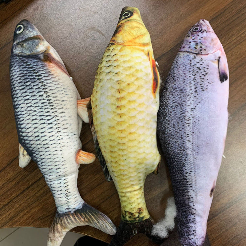 Electric Jumping Fish Toy for Fun, Active Cats