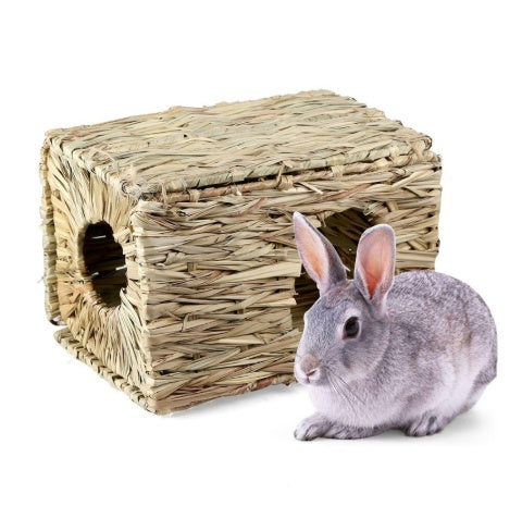 Natural Grass Mat for Happy Rabbits and Small Pets