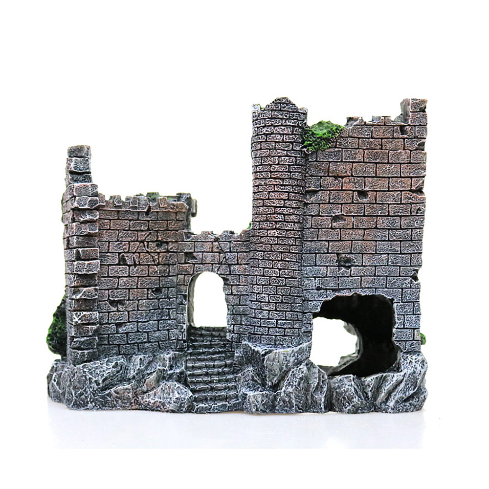 Resin Castle Ornament That Turns Any Fish Tank Enchanting