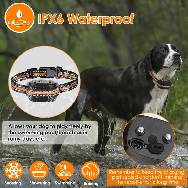 Premium GPS Dog Fence & Tracker | Waterproof Wireless Collar