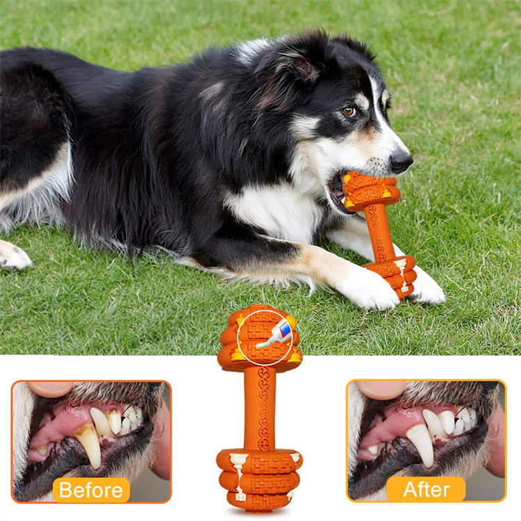 Food-Grade Dog Chew Toy for Strong Biters – Interactive & Tough