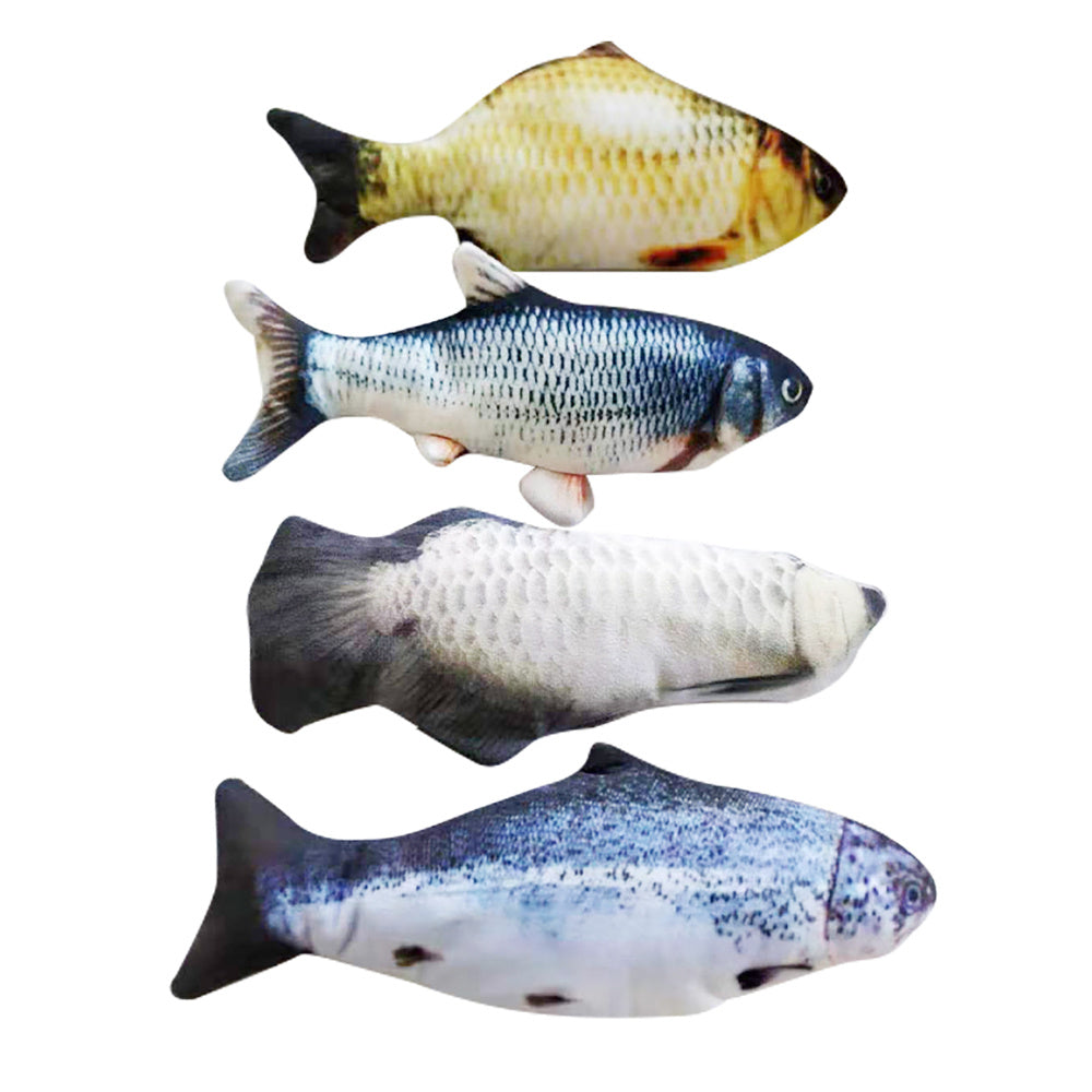 Electric Jumping Fish Toy for Fun, Active Cats