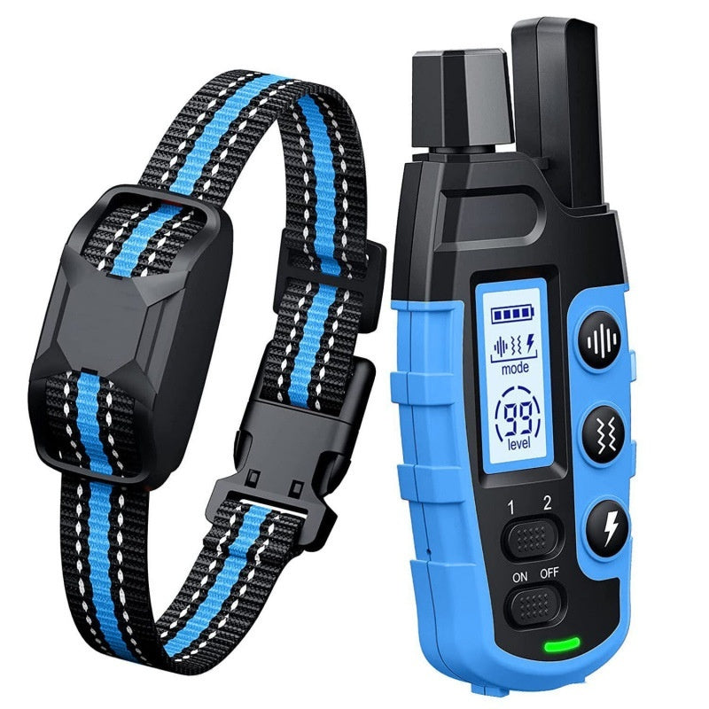Smart Remote Dog Training Collar with Color Display & Safety Modes